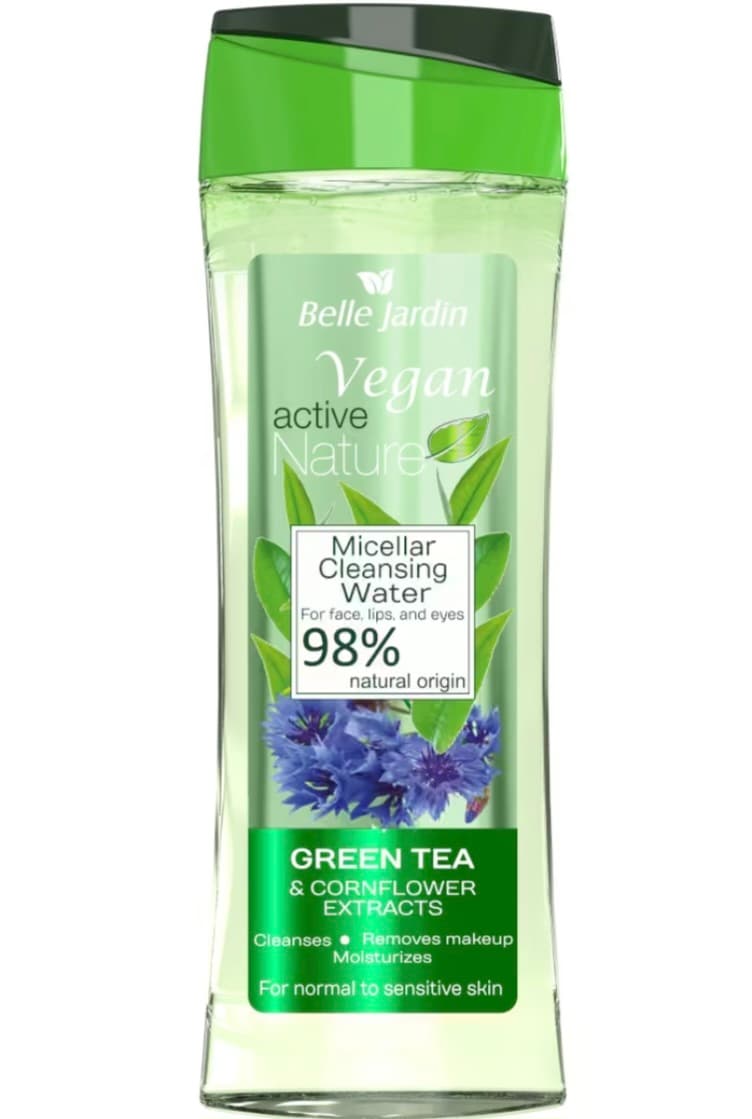 Belle Jardin 250ml gök çaý we gökçiçek ekstraktly makiýažy aýyrmak üçin miselýar suwy