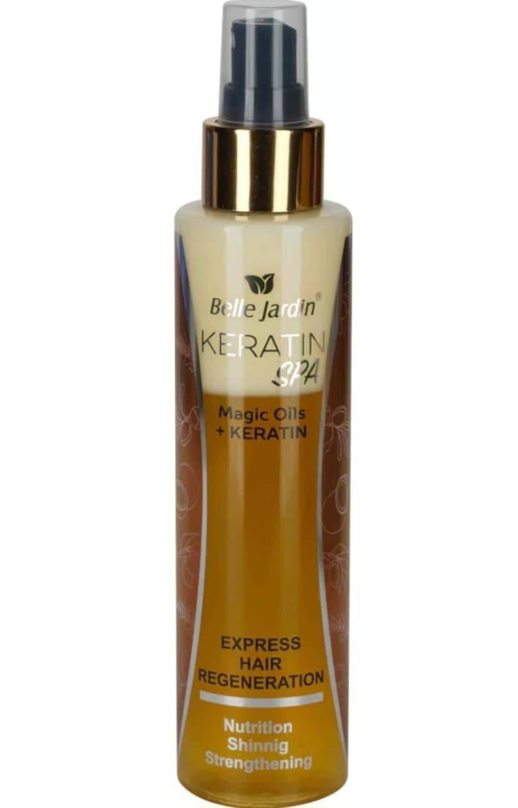 Belle Jardin 150ml saç üçin ekspress kondisioner - jadyly ýaglar