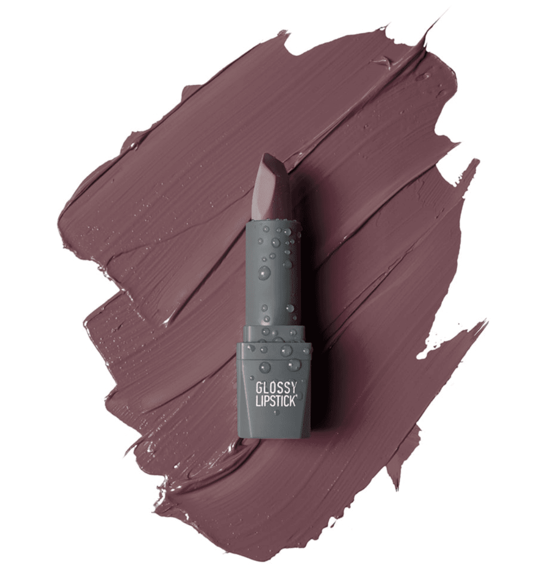 Glossy Lipstick – 316 Dusty Plum