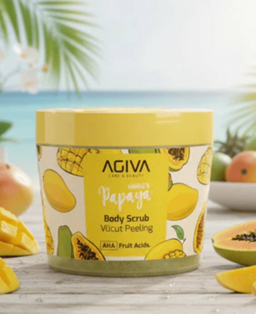 Agiva ideg we gözellik bedeni gabygy mango papaýa