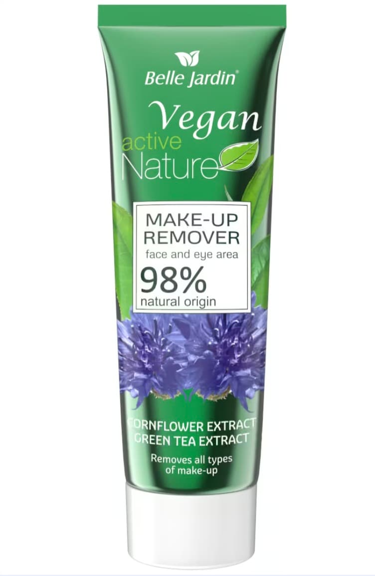 Belle Jardin 85ml gök çaý we gökçiçek ekstraktly makiýažy aýyrmak üçin serişde