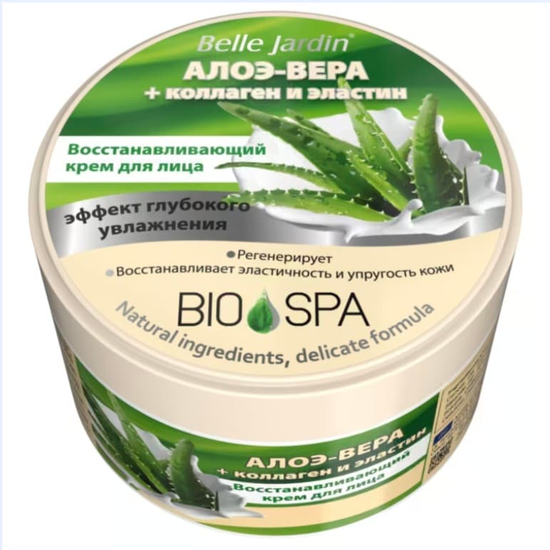 Belle Jardin 200ml aloýa ekstraktly ýüz üçin dikeldiji krem