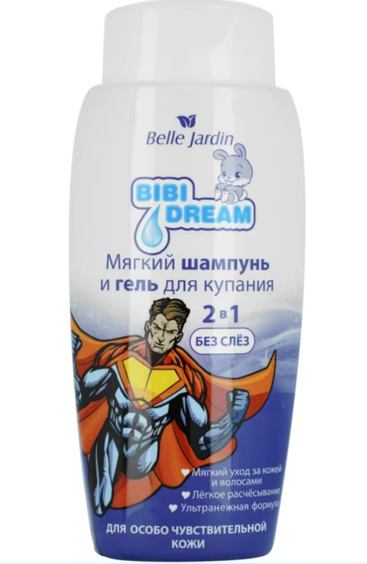 Belle Jardin 300ml "ýumşak" şampun we duş geli
