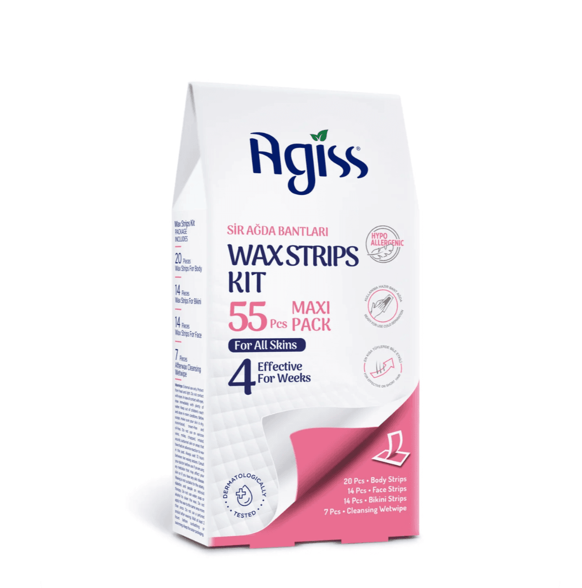 AGISS Woks zolaklary, 55 sany (Bedeniň ähli bölegi üçin)