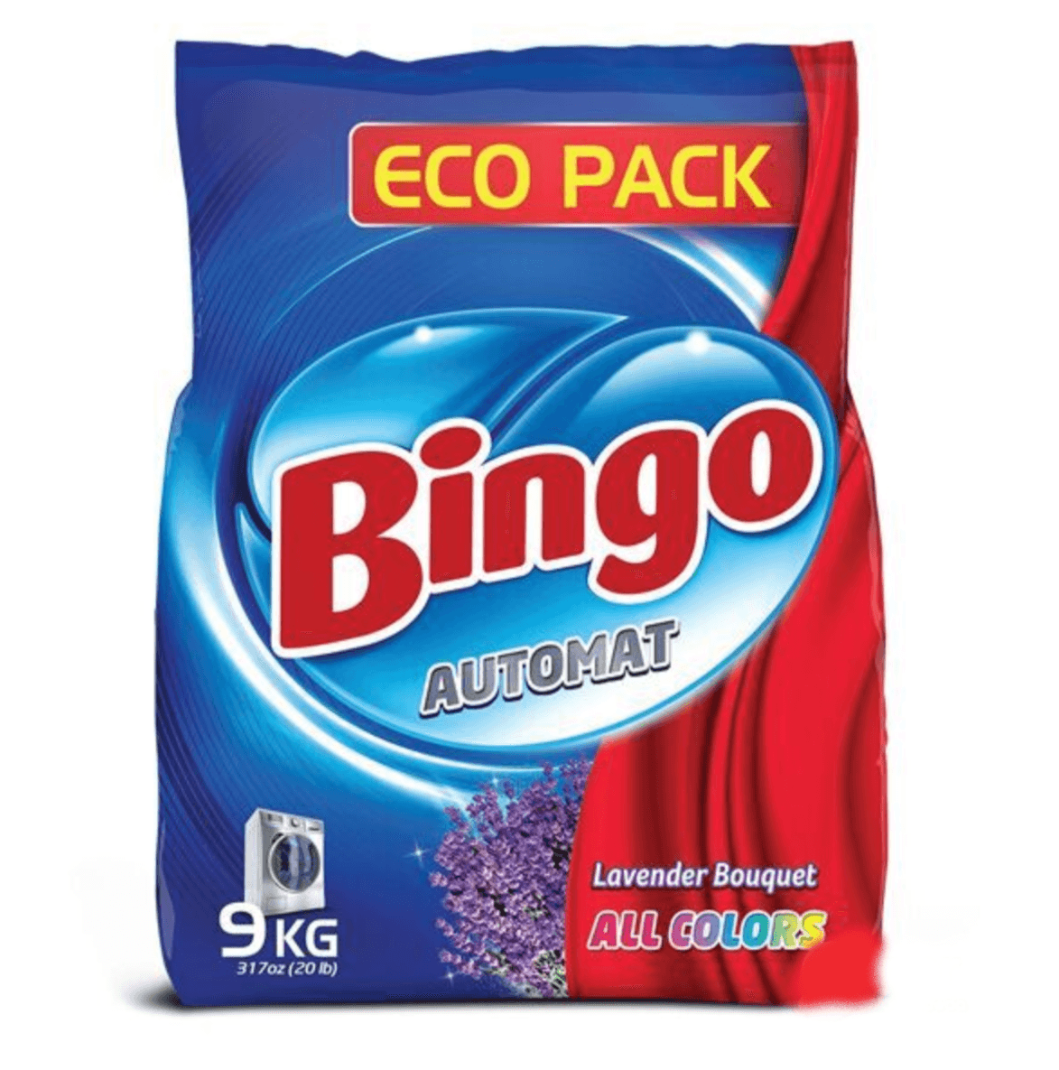 Bingo eco pack - kir ýuwyjy serişdesi 9kg