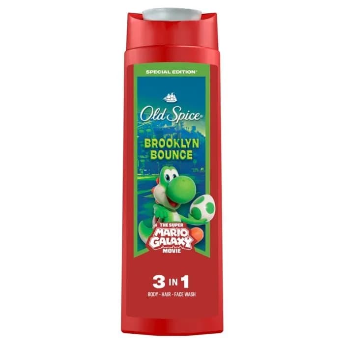 Old Spice 400ml 1-de 3 duş geli - brooklyn bounce