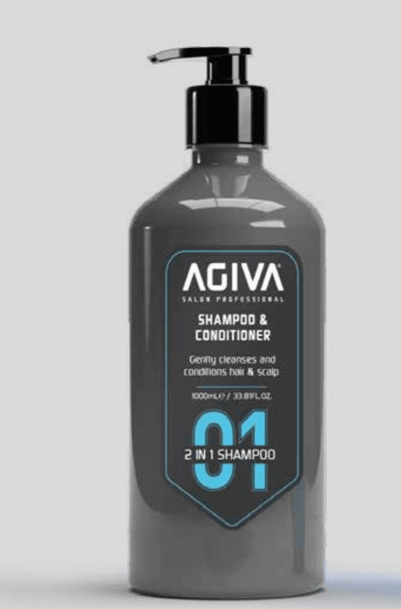 Agiva 2-de 1 şampun we kondisioner