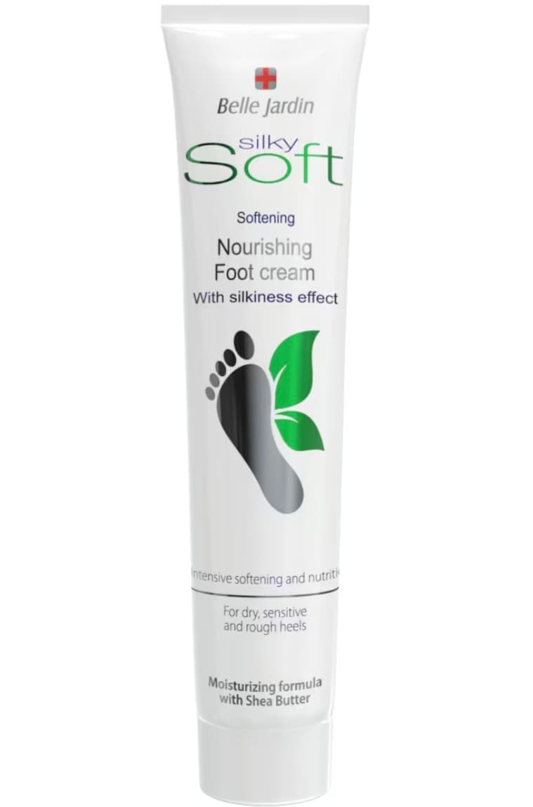 Belle Jardin 125ml Silky Soft daban üçin krem ýumşadyjy täsirli