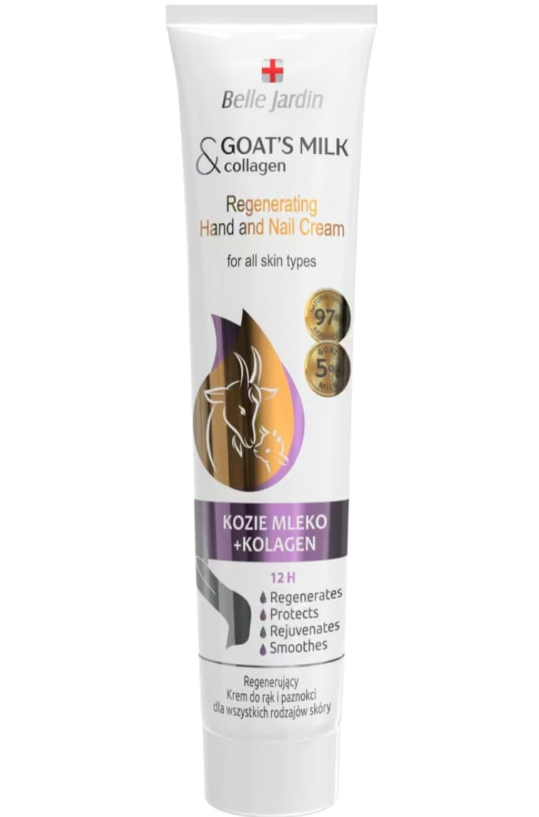 Belle Jardin 125ml geçiñ süýdi we kollagenli el we dyrnaklar üçin krem