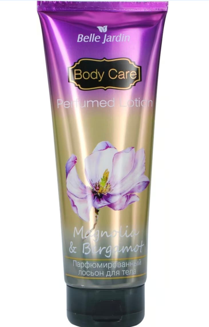 Belle Jardin 250ml magnoliýa we bergamot ysly parfýumirlenen beden üçin losýon