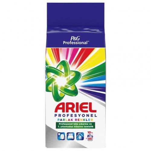 Ariel 10kg - ak eşikler üçin kir ýuwujy serişde