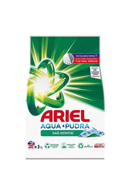 Ariel 3kg - ak eşikler üçin kir ýuwujy serişde